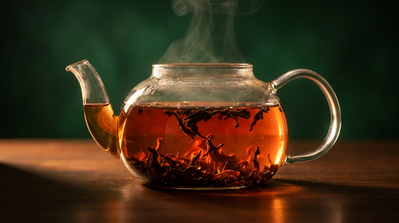 Brewing Ceylon tea